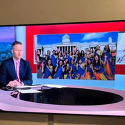 Monalisa Sarees flaunts its collection at Trafalgar Square