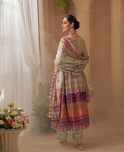 Classic Mint Green Multicolor Readymade  mirror Work Crepe Silk Sharara Suit
