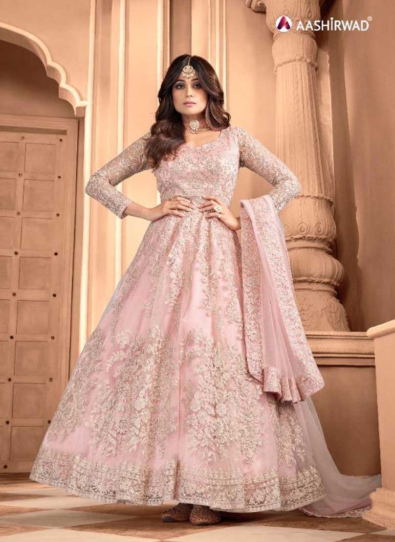 Pink and golden dress Clearance